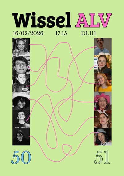 Poster Wissel-ALV