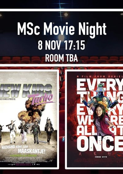 Poster Master Movie & Pizza night