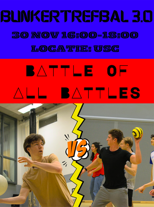 Poster Bunkertrefbal