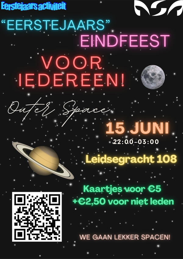 Poster EJCie Eindfeest