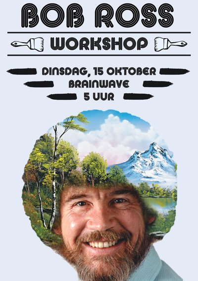 Poster Bob Ross Workshop