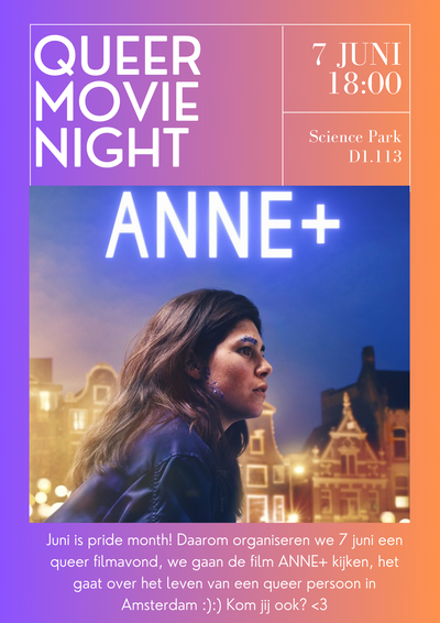 Poster Queer movienight: Anne+