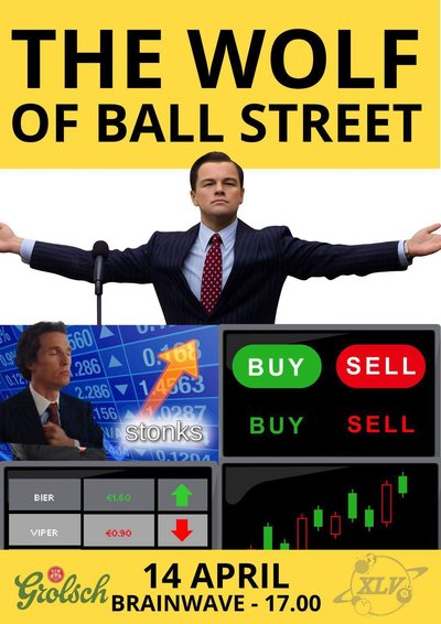 Poster Lustrum - Tradingborrel