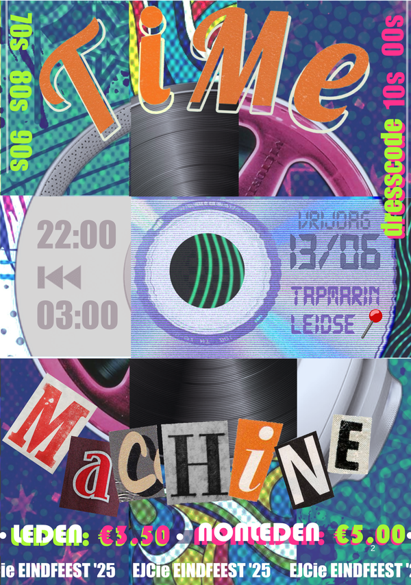 Poster EJCie presents: Time Machine Final party