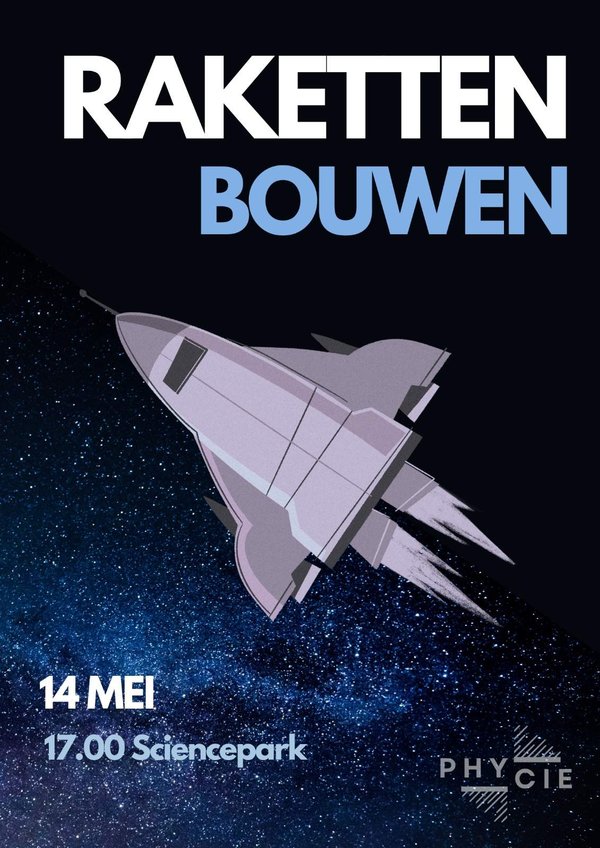 Poster Raket Bouwen