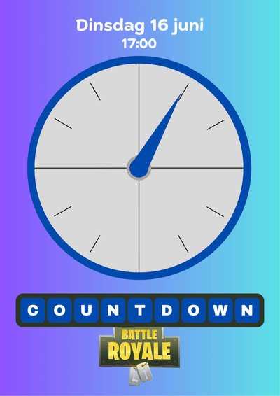 Poster Countdown: Battle Royale