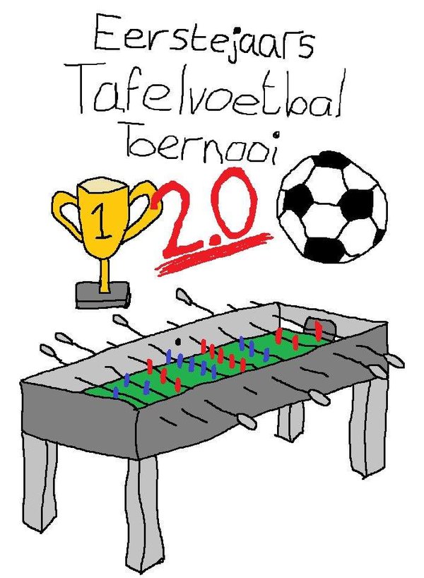 Poster EJCie Tafelvoetbaltournament