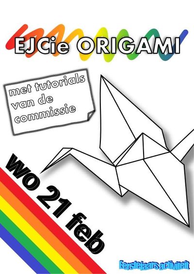 Poster EJCie origami