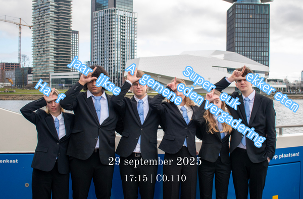 Poster Halfjaarlijkse ALV