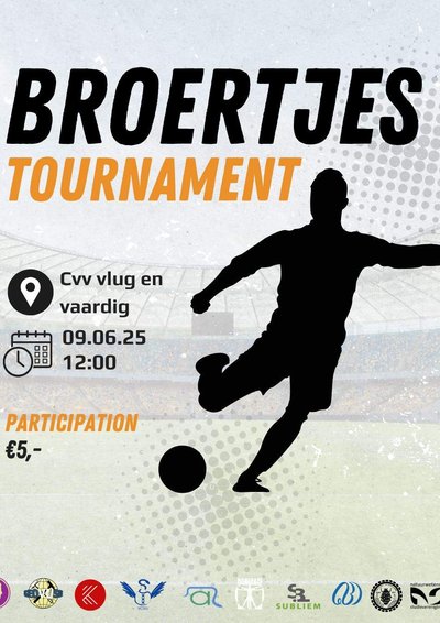 Poster Broertjes tournament