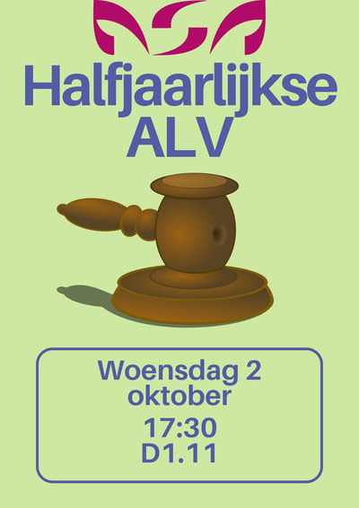 Poster Halfjaarlijkse ALV 2024