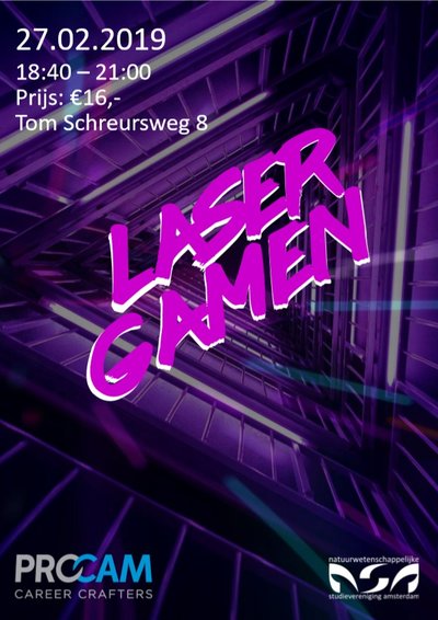 Poster Lasergamen ft.Procam
