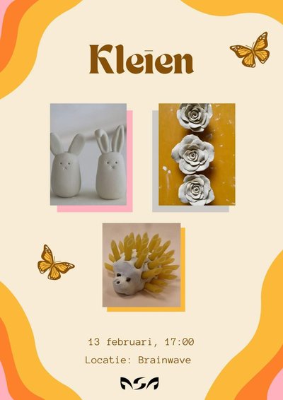 Poster Kleien met de KaC!