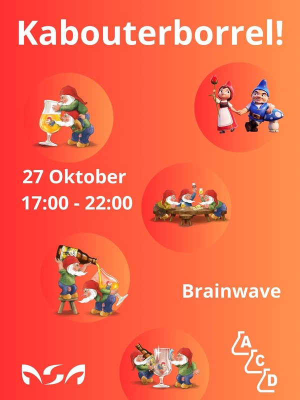 Poster Kabouterborrel