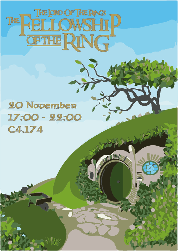Poster The fellowship of the ring