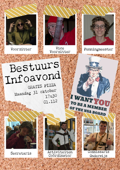 Poster Bestuursinfoavond