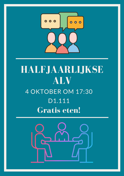 Poster Halfjaarlijkse ALV