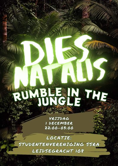 Poster Dies: rumble in the jungle (niet-NSA leden)