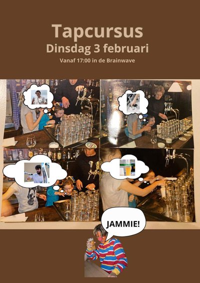 Poster Kind kan de tap doen tapcursus