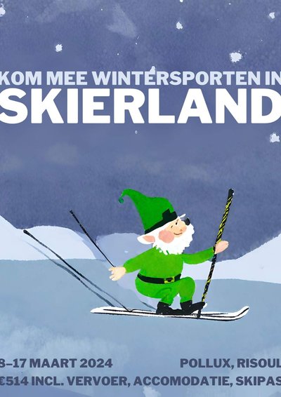 Poster Wintersport 2024, Skierland