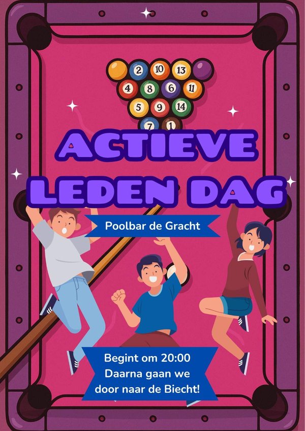 Poster Actieve Ledendag 2025