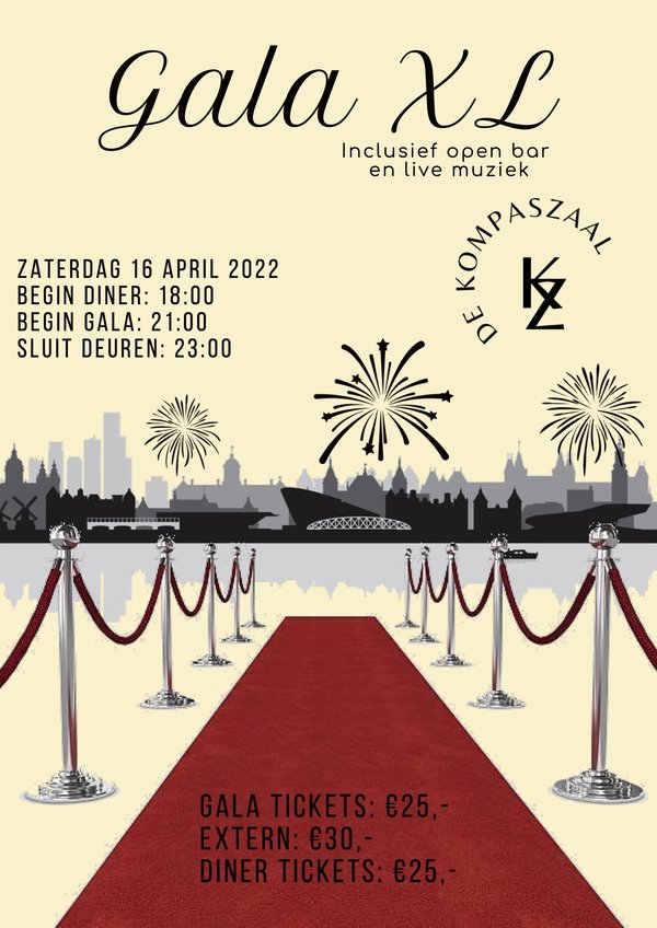 Poster Gala diner