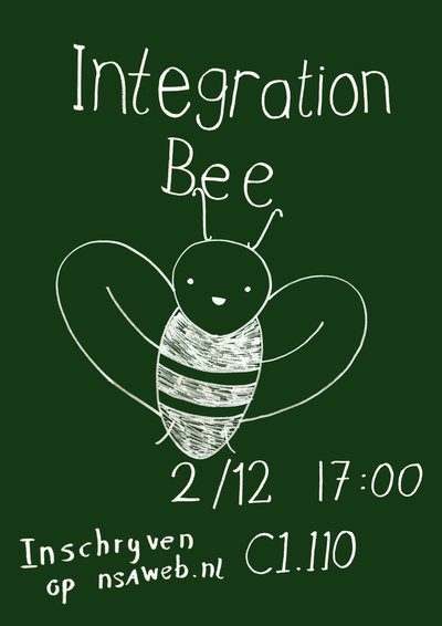 Poster Integration Bee 2022