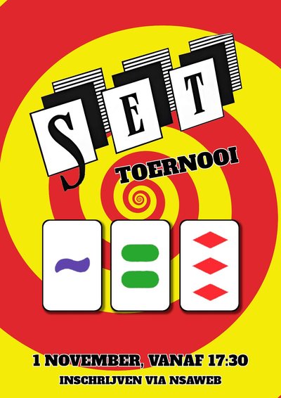 Set toernooi poster