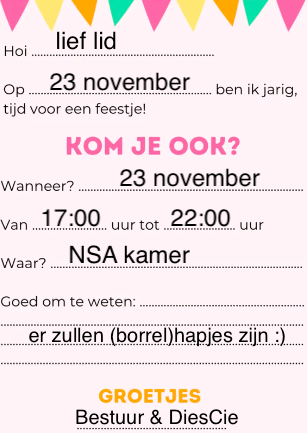 Poster Kringverjaardag