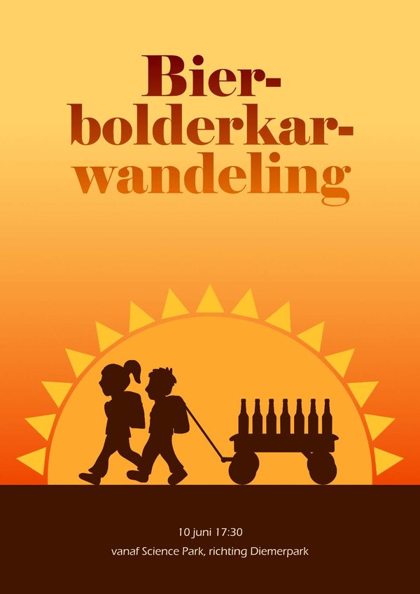 Poster Bierbolderkarborrel