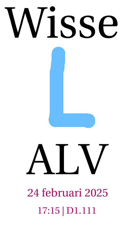 Poster Wissel-ALV 2025