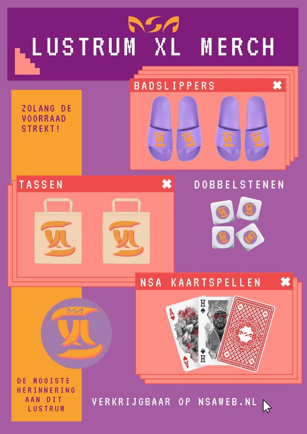 Poster Merch Lustrum