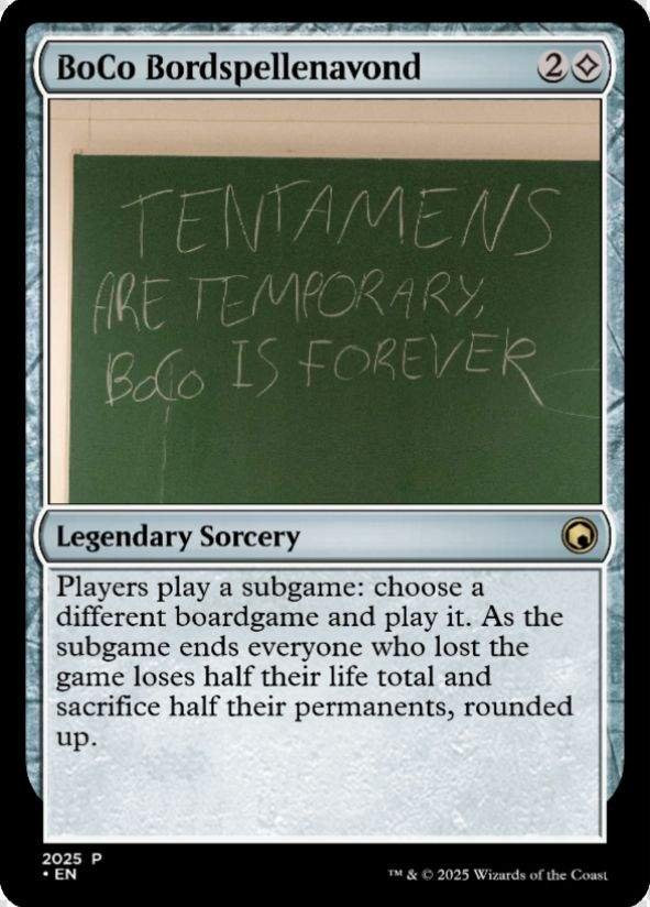 Poster Magic the Gathering Avond