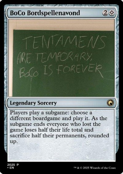 Magic the Gathering avond