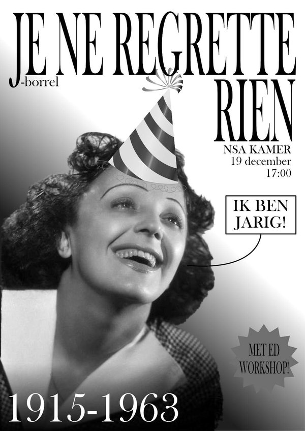 Non Je Ne Regrette Rien Borrel