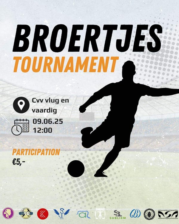 Poster Broertjes tournament