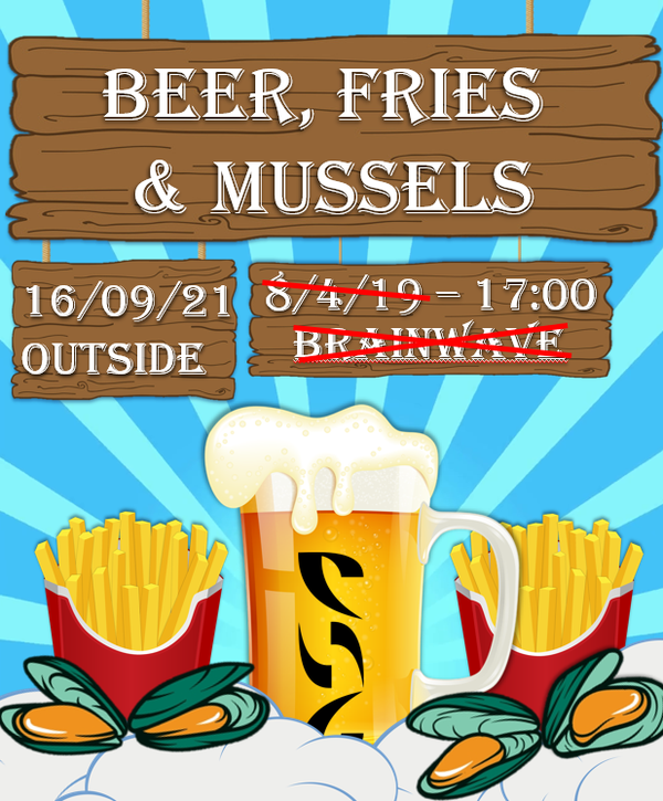 Poster Bier Mossel Friet 21