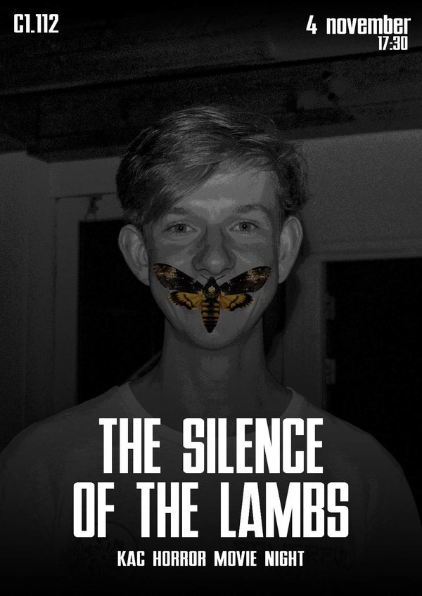 Poster Horror Movie Night