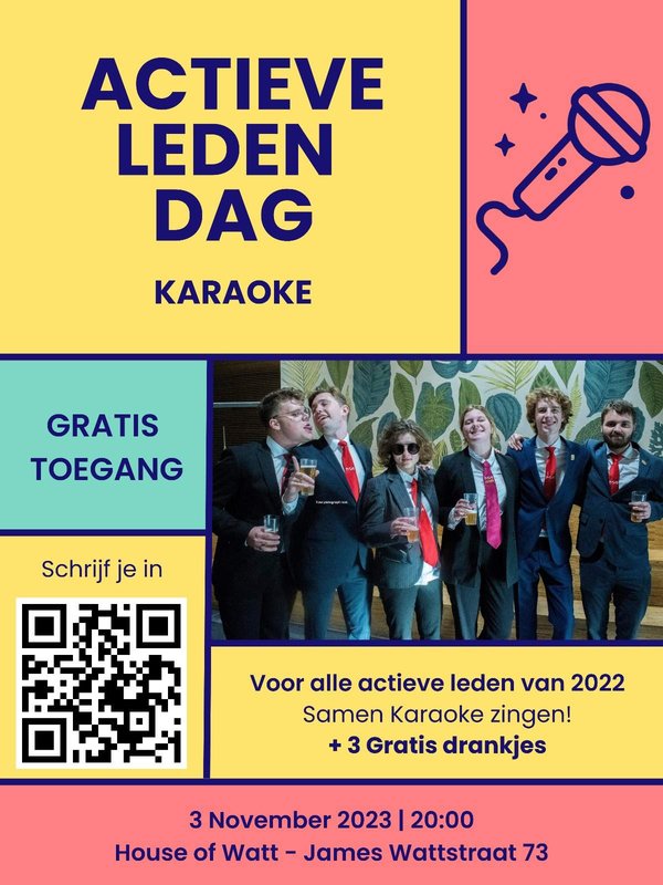 Poster Actieve Ledendag 2023