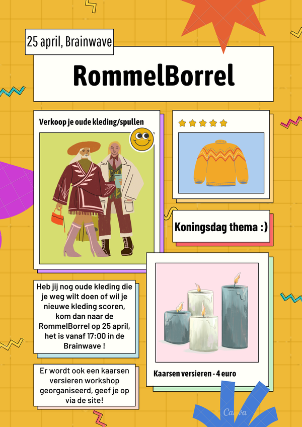 Poster Kaarsen versieren