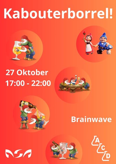 Poster Kabouterborrel