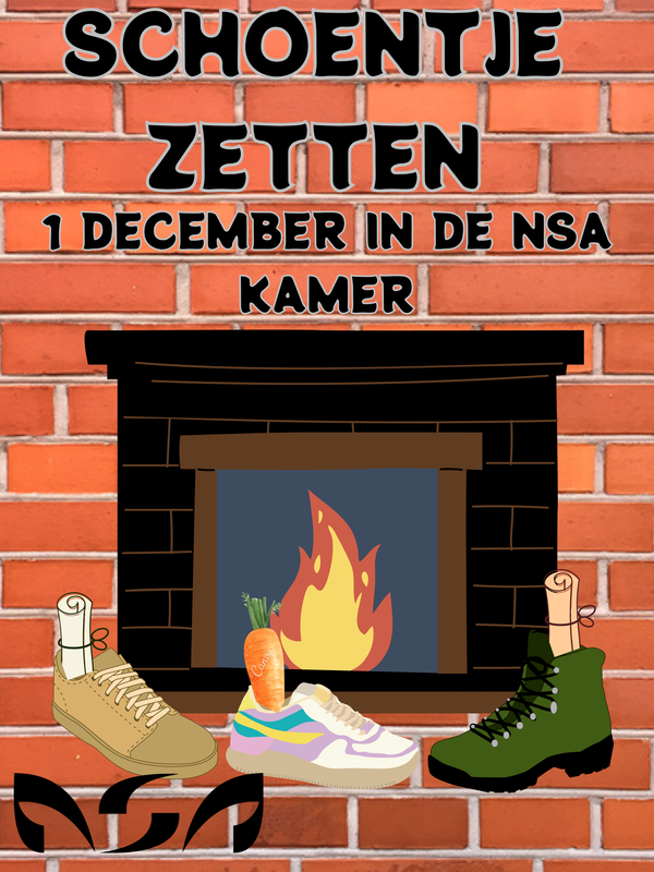 Poster 🎁👟Schoentje zetten👟🎁
