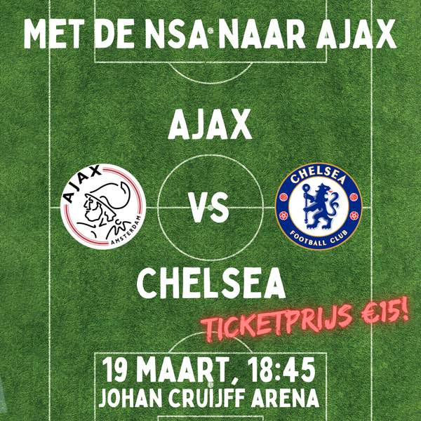 Poster Met de NSA naar Ajax
