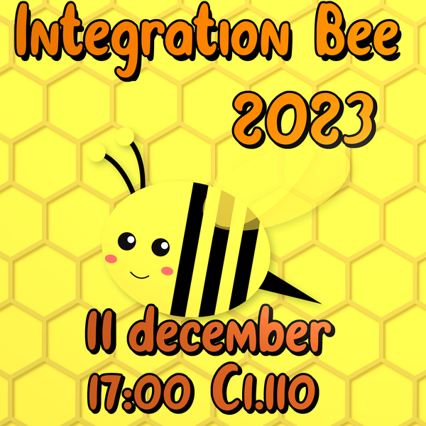 Poster Integration Bee 2023