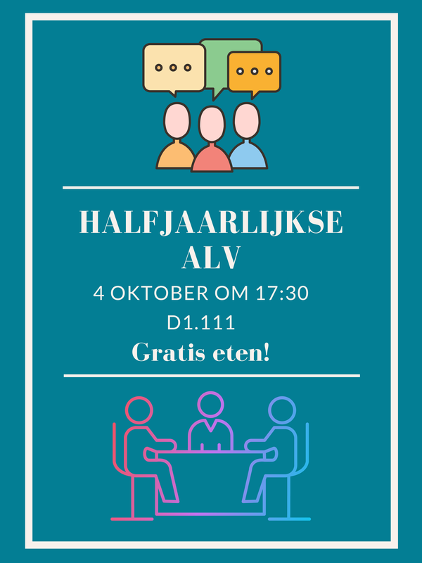 Poster Halfjaarlijkse ALV