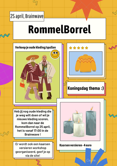 Poster Kaarsen versieren