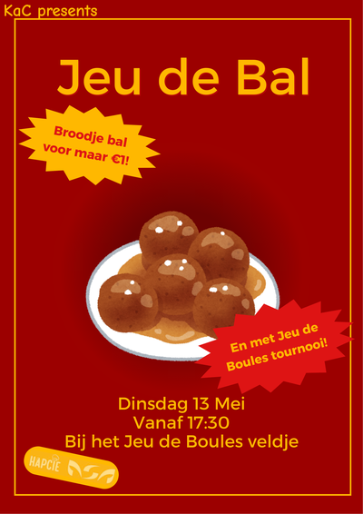 Poster Jeu De Bal