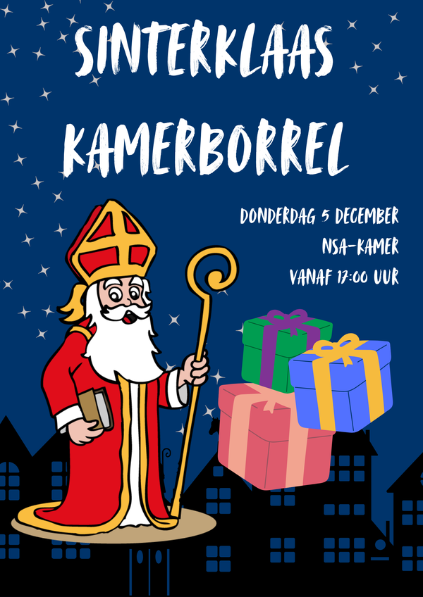 Poster Sinterklaas Kamerborrel