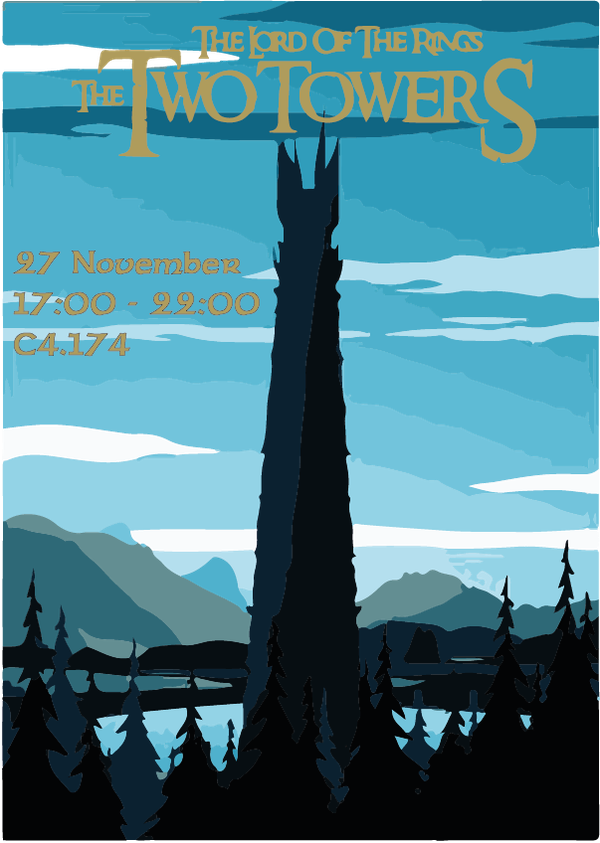Poster The Lord of the Rings: The Two Towers