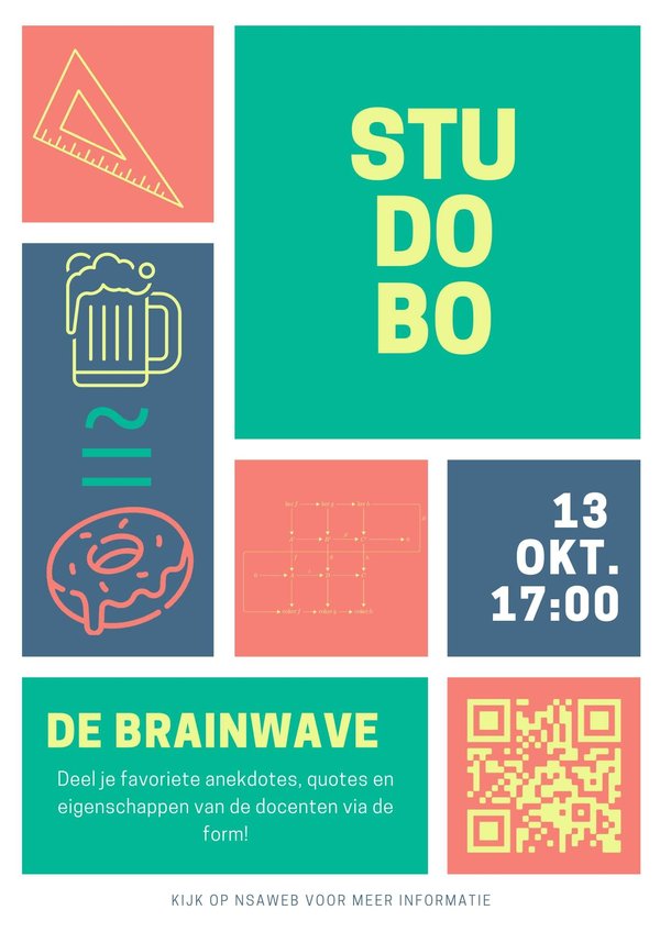 Poster StuDoBo Wiskunde 2026